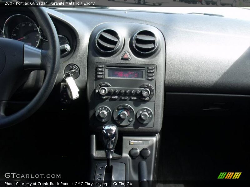 Granite Metallic / Ebony 2007 Pontiac G6 Sedan