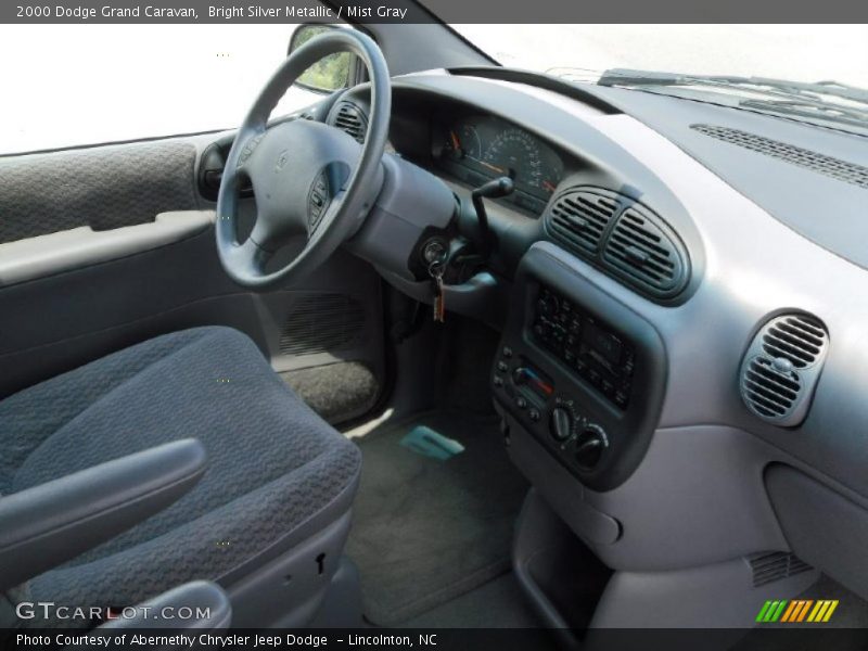 Bright Silver Metallic / Mist Gray 2000 Dodge Grand Caravan