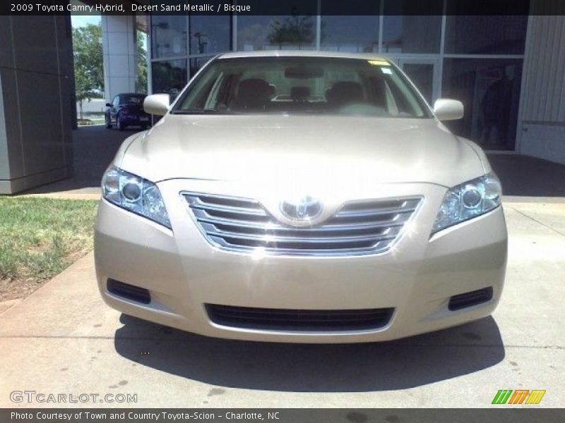 Desert Sand Metallic / Bisque 2009 Toyota Camry Hybrid