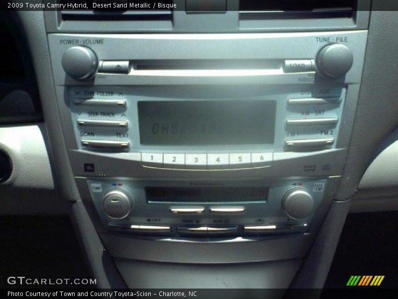 Desert Sand Metallic / Bisque 2009 Toyota Camry Hybrid