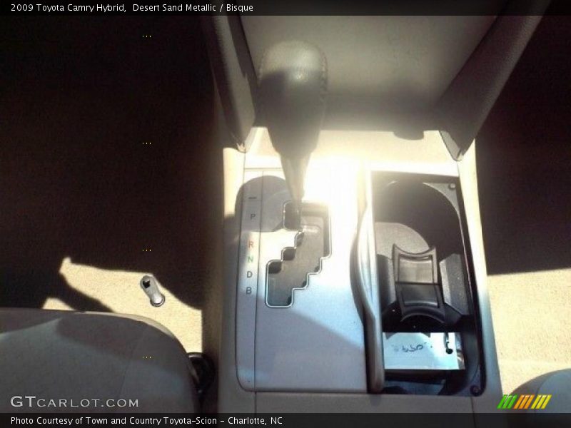 Desert Sand Metallic / Bisque 2009 Toyota Camry Hybrid