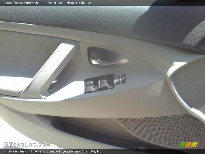 Desert Sand Metallic / Bisque 2009 Toyota Camry Hybrid