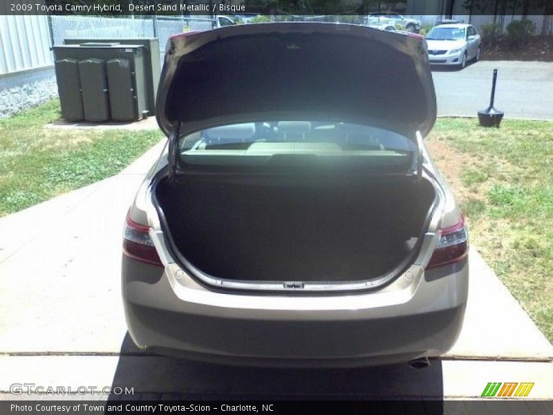 Desert Sand Metallic / Bisque 2009 Toyota Camry Hybrid