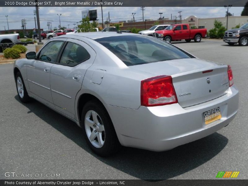 Bright Silver Metallic / Dark Slate Gray 2010 Dodge Charger SXT