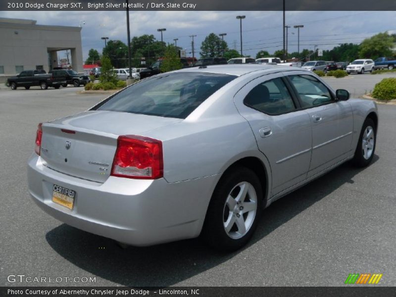 Bright Silver Metallic / Dark Slate Gray 2010 Dodge Charger SXT