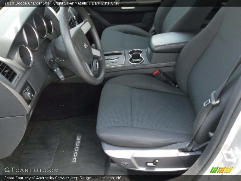 Bright Silver Metallic / Dark Slate Gray 2010 Dodge Charger SXT