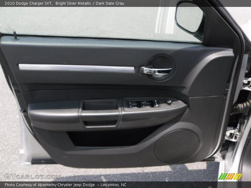 Bright Silver Metallic / Dark Slate Gray 2010 Dodge Charger SXT
