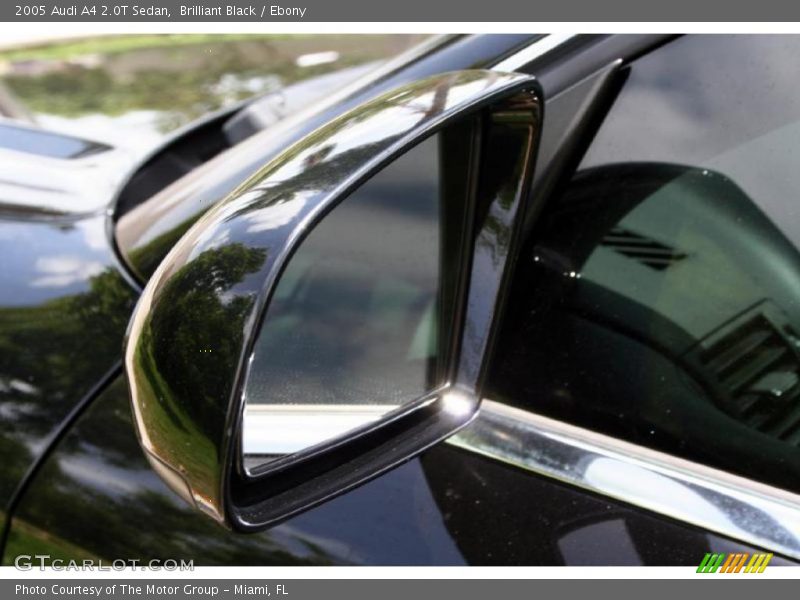 Brilliant Black / Ebony 2005 Audi A4 2.0T Sedan