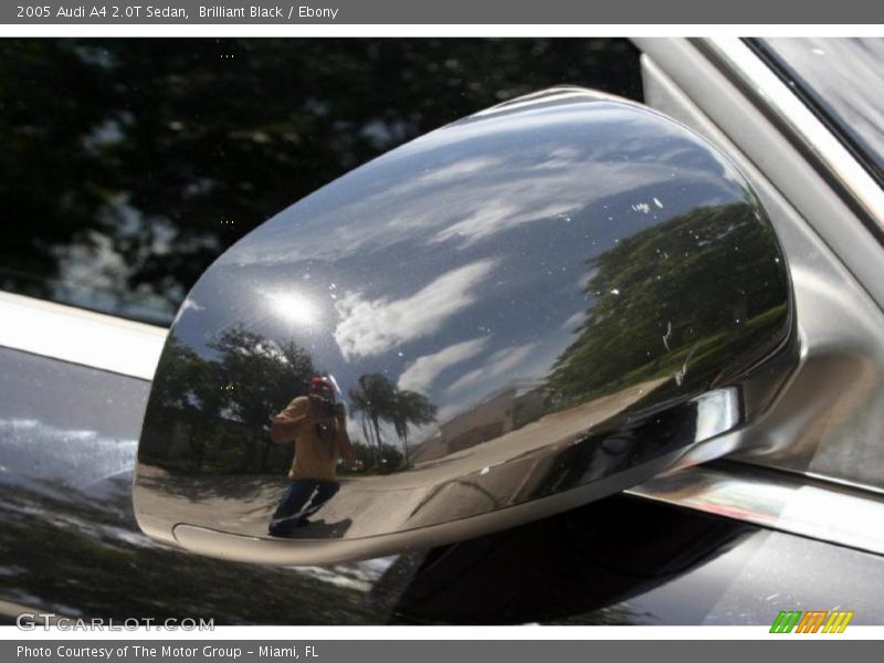 Brilliant Black / Ebony 2005 Audi A4 2.0T Sedan