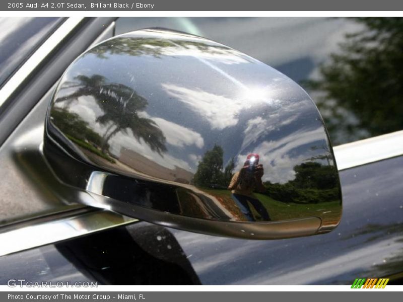 Brilliant Black / Ebony 2005 Audi A4 2.0T Sedan