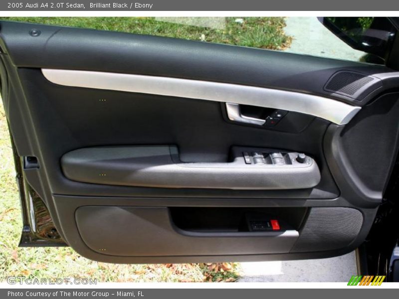 Brilliant Black / Ebony 2005 Audi A4 2.0T Sedan