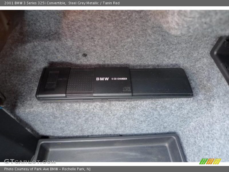 Steel Grey Metallic / Tanin Red 2001 BMW 3 Series 325i Convertible