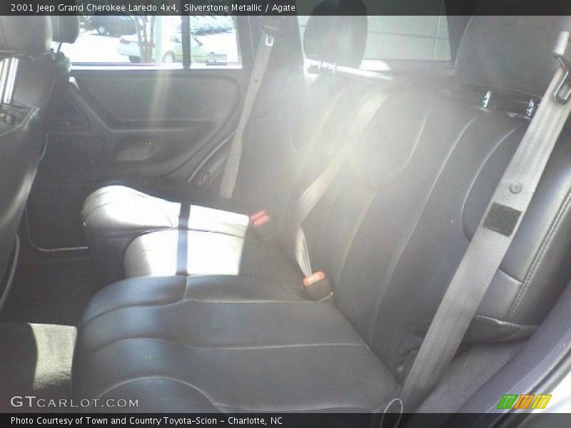 Silverstone Metallic / Agate 2001 Jeep Grand Cherokee Laredo 4x4