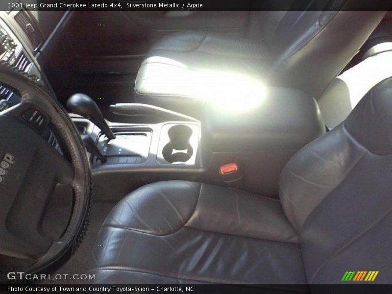 Silverstone Metallic / Agate 2001 Jeep Grand Cherokee Laredo 4x4