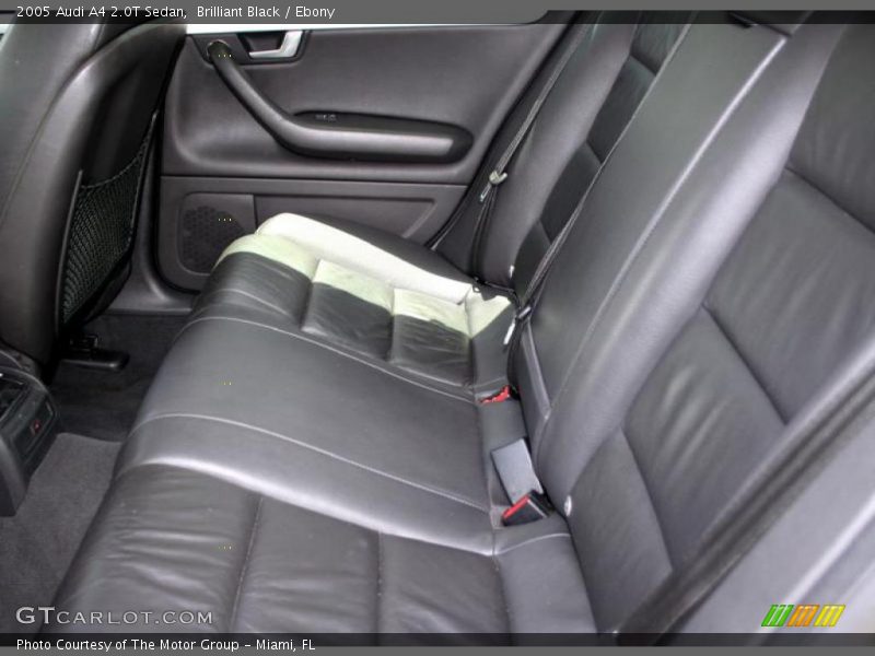 Brilliant Black / Ebony 2005 Audi A4 2.0T Sedan