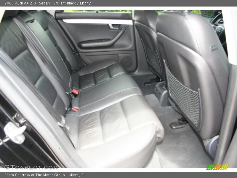 Brilliant Black / Ebony 2005 Audi A4 2.0T Sedan