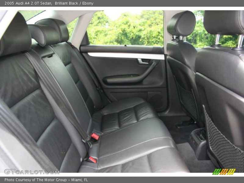 Brilliant Black / Ebony 2005 Audi A4 2.0T Sedan