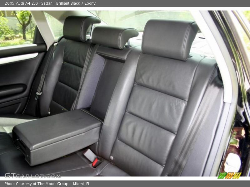 Brilliant Black / Ebony 2005 Audi A4 2.0T Sedan