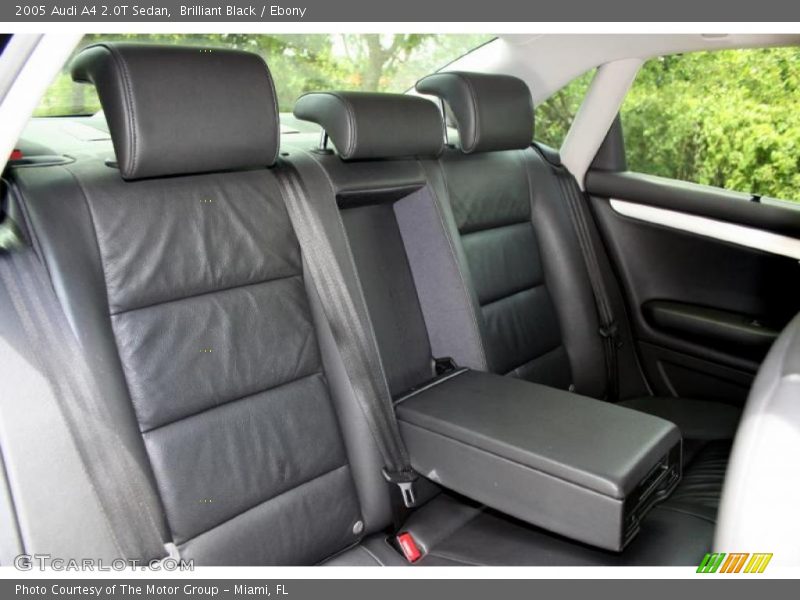 Brilliant Black / Ebony 2005 Audi A4 2.0T Sedan