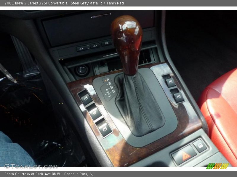 Steel Grey Metallic / Tanin Red 2001 BMW 3 Series 325i Convertible