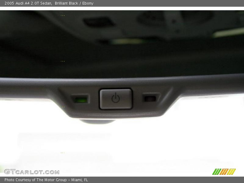 Brilliant Black / Ebony 2005 Audi A4 2.0T Sedan