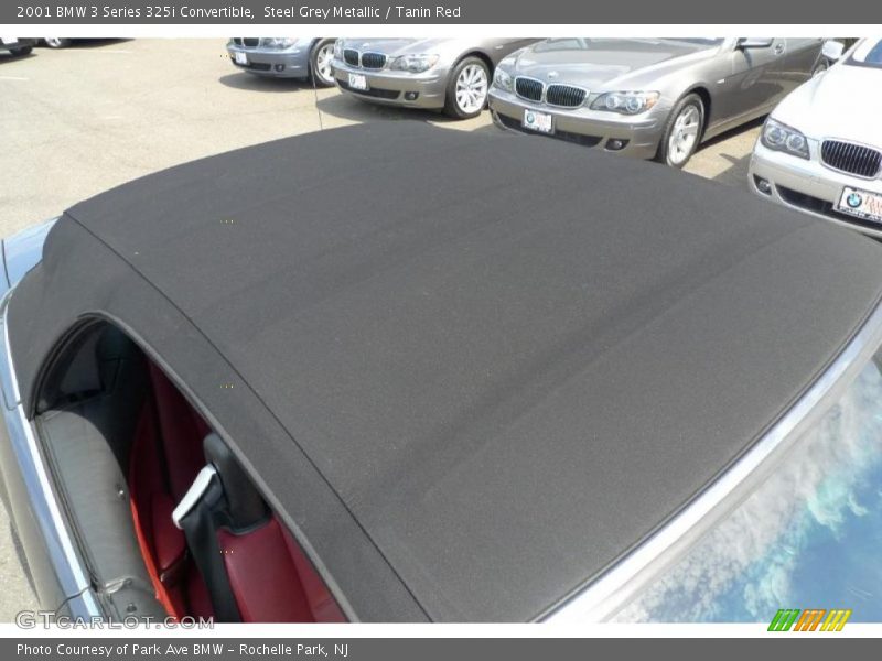 Steel Grey Metallic / Tanin Red 2001 BMW 3 Series 325i Convertible