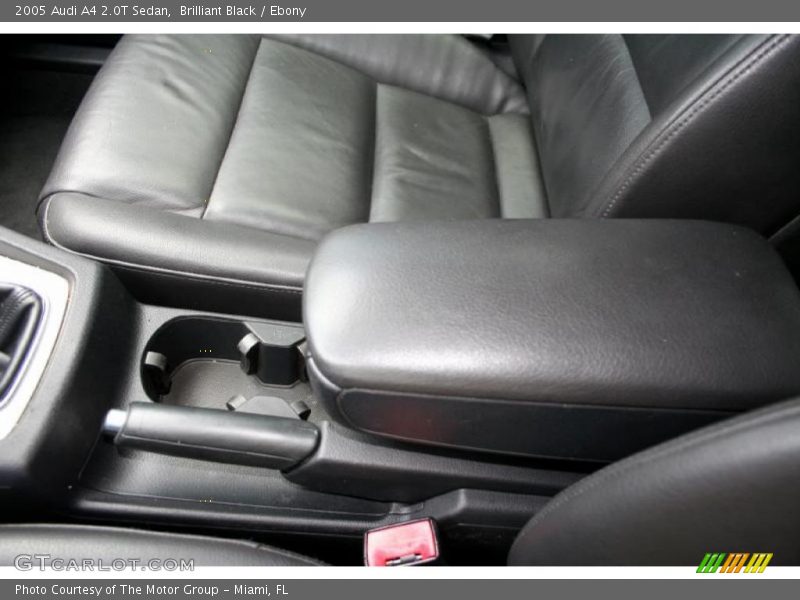 Brilliant Black / Ebony 2005 Audi A4 2.0T Sedan