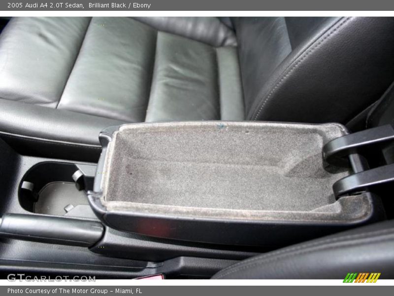 Brilliant Black / Ebony 2005 Audi A4 2.0T Sedan