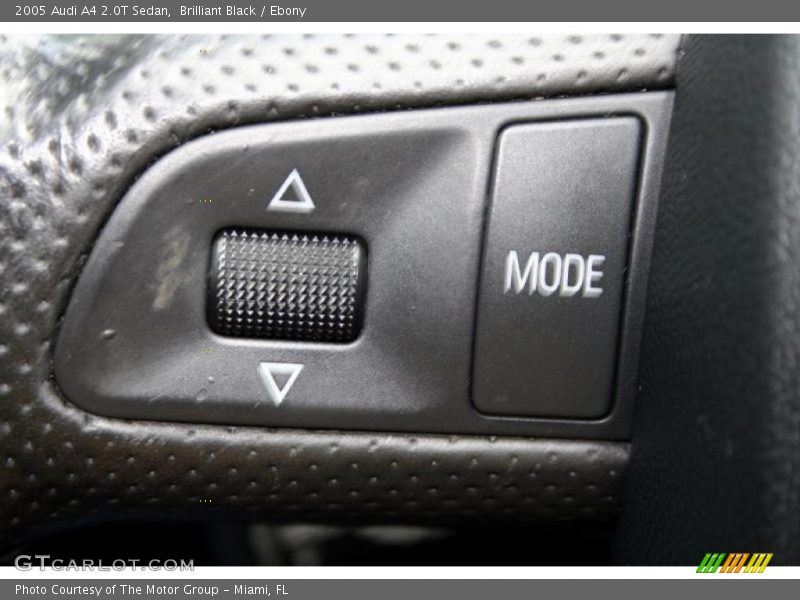 Brilliant Black / Ebony 2005 Audi A4 2.0T Sedan
