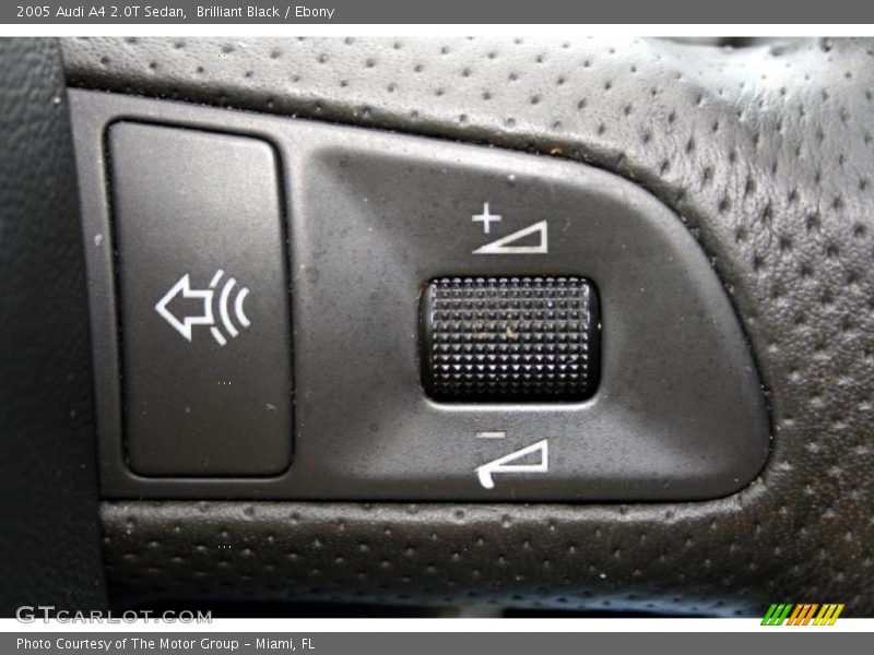 Brilliant Black / Ebony 2005 Audi A4 2.0T Sedan