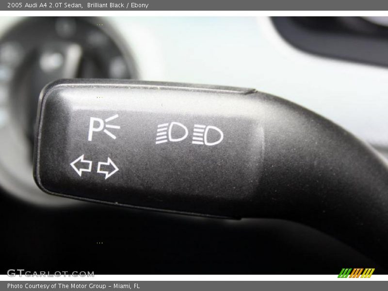 Brilliant Black / Ebony 2005 Audi A4 2.0T Sedan