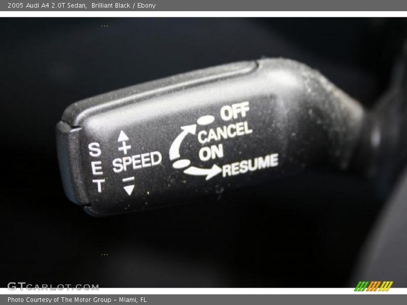 Brilliant Black / Ebony 2005 Audi A4 2.0T Sedan