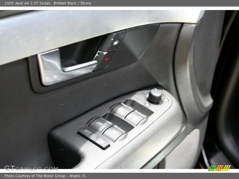 Brilliant Black / Ebony 2005 Audi A4 2.0T Sedan