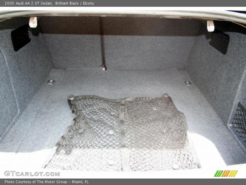 Brilliant Black / Ebony 2005 Audi A4 2.0T Sedan