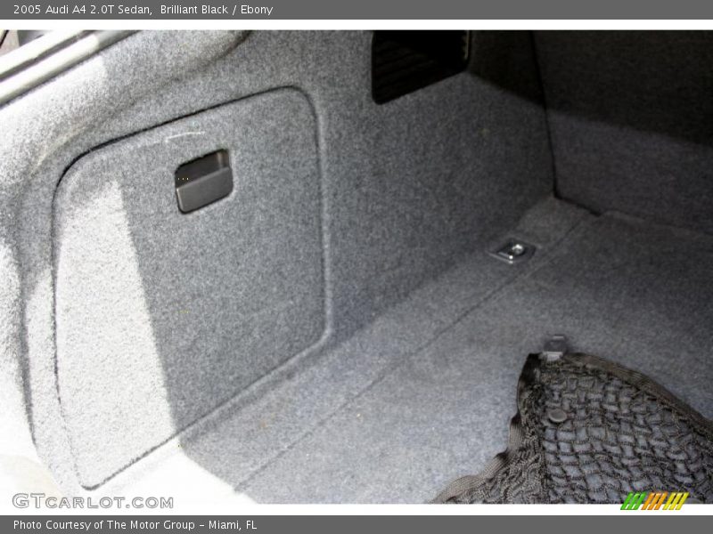 Brilliant Black / Ebony 2005 Audi A4 2.0T Sedan