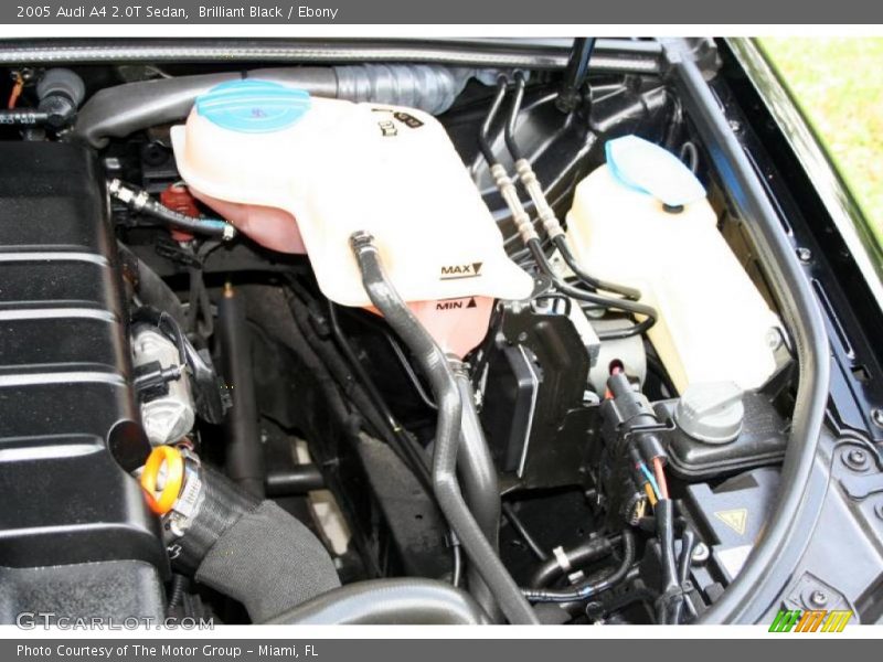 Brilliant Black / Ebony 2005 Audi A4 2.0T Sedan