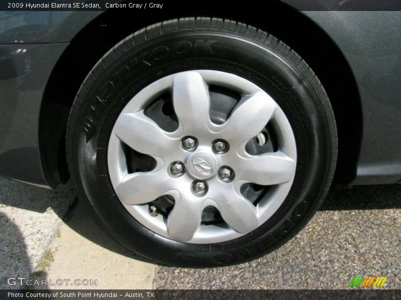 Carbon Gray / Gray 2009 Hyundai Elantra SE Sedan