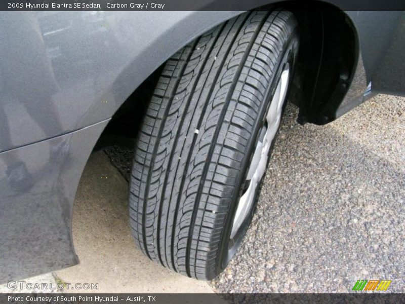 Carbon Gray / Gray 2009 Hyundai Elantra SE Sedan