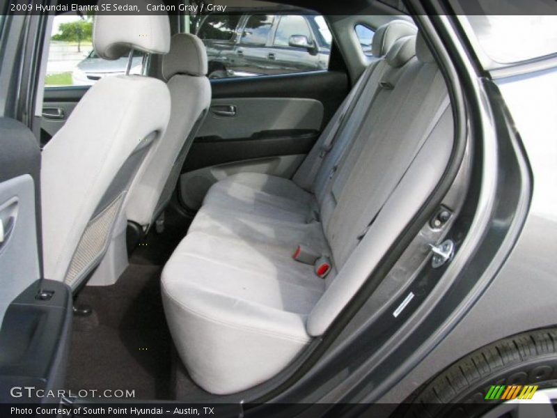 Carbon Gray / Gray 2009 Hyundai Elantra SE Sedan