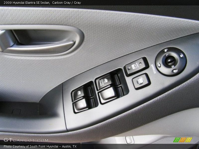 Carbon Gray / Gray 2009 Hyundai Elantra SE Sedan
