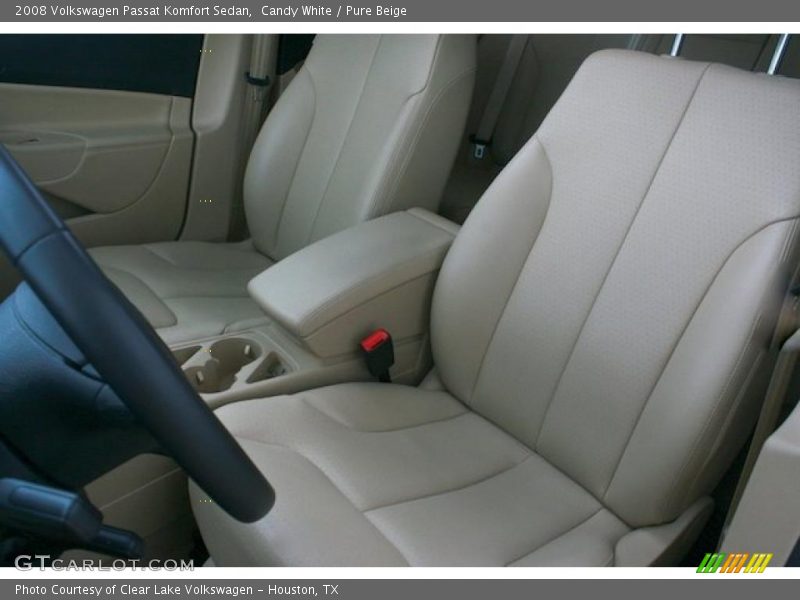 Candy White / Pure Beige 2008 Volkswagen Passat Komfort Sedan