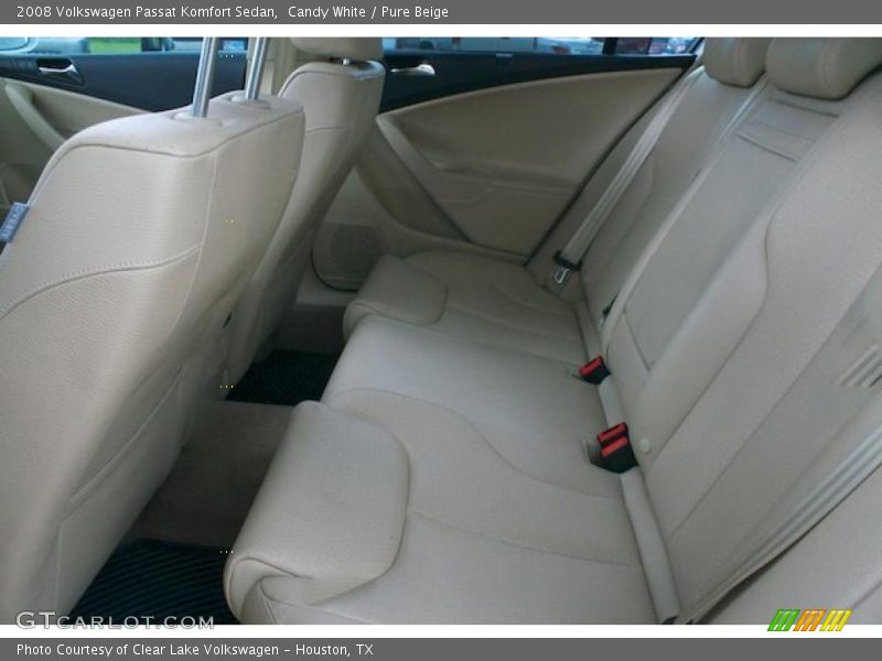 Candy White / Pure Beige 2008 Volkswagen Passat Komfort Sedan