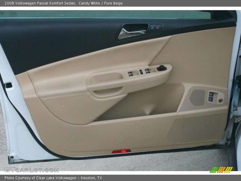 Candy White / Pure Beige 2008 Volkswagen Passat Komfort Sedan