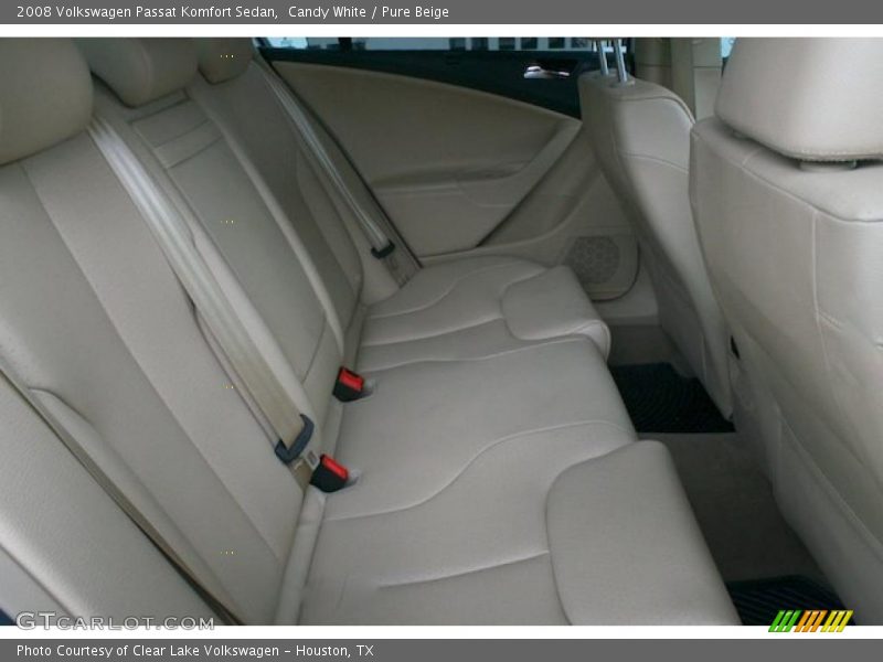 Candy White / Pure Beige 2008 Volkswagen Passat Komfort Sedan