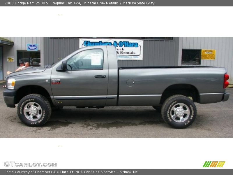 Mineral Gray Metallic / Medium Slate Gray 2008 Dodge Ram 2500 ST Regular Cab 4x4