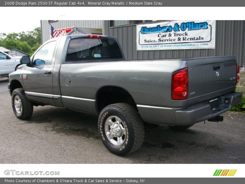 Mineral Gray Metallic / Medium Slate Gray 2008 Dodge Ram 2500 ST Regular Cab 4x4