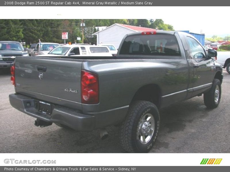 Mineral Gray Metallic / Medium Slate Gray 2008 Dodge Ram 2500 ST Regular Cab 4x4