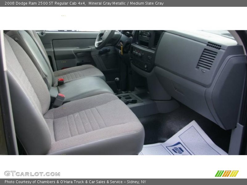 Mineral Gray Metallic / Medium Slate Gray 2008 Dodge Ram 2500 ST Regular Cab 4x4