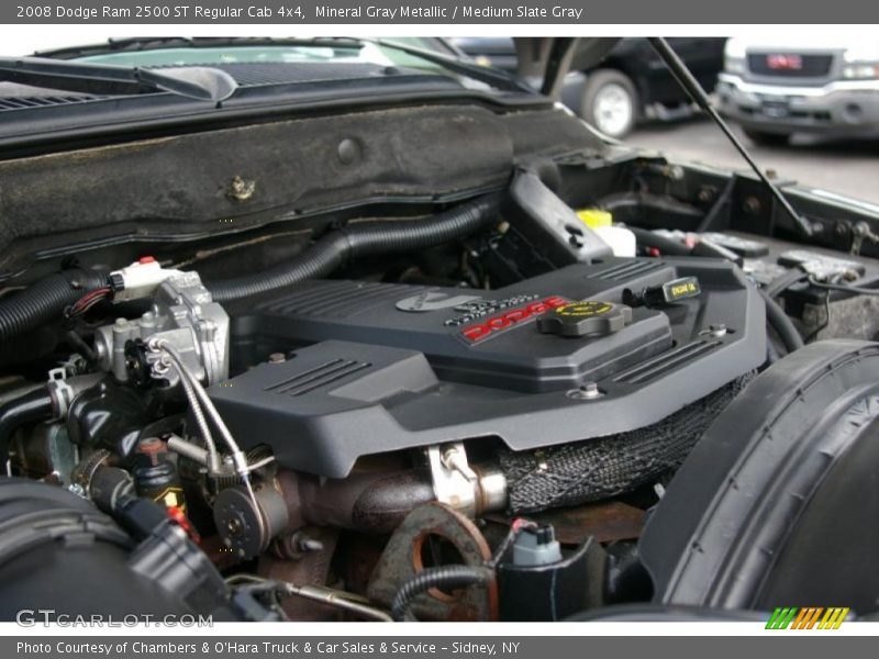 Mineral Gray Metallic / Medium Slate Gray 2008 Dodge Ram 2500 ST Regular Cab 4x4