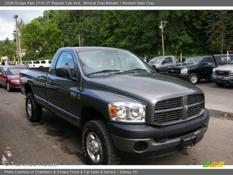 Mineral Gray Metallic / Medium Slate Gray 2008 Dodge Ram 2500 ST Regular Cab 4x4